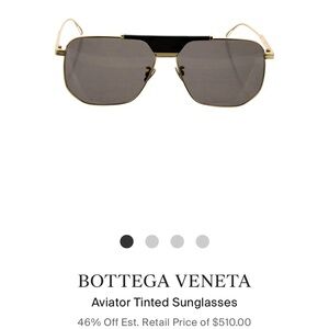 Unisex Bottega Veneta Sunglasses
